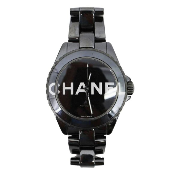 Chanel  J12 Wanted de Ceramic Stainless Steel Automatic Watch Black 38mm - Picture 1 of 13